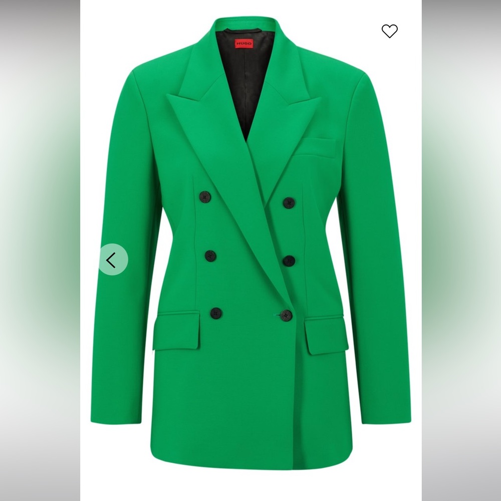 HUGO
RELAXED-FIT JACKET WITH DOUBLE-BREASTED CLOSURE‼️ - Picture 6 of 9